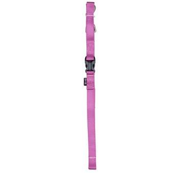 Laisse Zeus en nylon, fuchsia, moyenne, 1,2 m (4 pi) Fashion