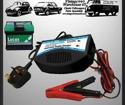 Classic Car & Motorbike Fully Automatic 12v 1.5Amp Battery Trickle Charger Cheap