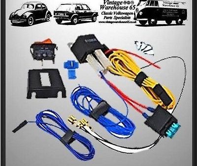 MG 1300 Midget MGB GT Spot Light Fog Light Wiring Kit With Relay on Sale