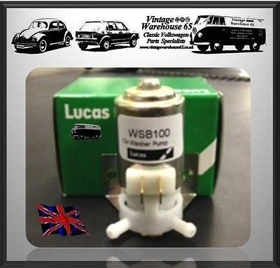 BMW 3 Series 5 Series 7 Series Lucas Universal 12v Washer Pump Online now