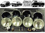 Ford Capri Mk1 5 & 3 4  Sealed Beam Halogen Headlight Conversion Kit & Bulbs Online now