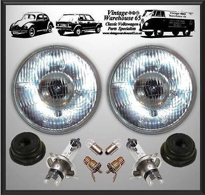 Mazda Mx5 Eunos 7  Sealed Beam Halogen Conversion Headlights LHD European Supply