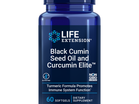 Black Cumin Seed Oil & Curcumin 60 gels Online now