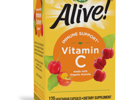 Alive! Immune Support Vit C 120 vegcap Online Sale