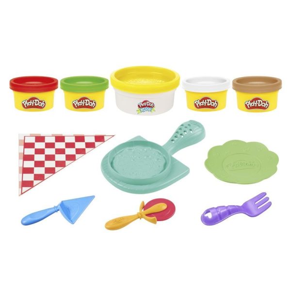 HASBRO  Playdoh Foodie Favourites Assorted: These Play-Doh Kitchen Creations toys for kids 3 and up have everything they need to play pretend chef - E6686 Online Sale