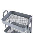 Kingrack 3-Tier Multi-Purpose Cart 17.04 Inch x 30.98 Inch-Assorted Color- White, Black, Grey -392131-6971524140074 For Cheap