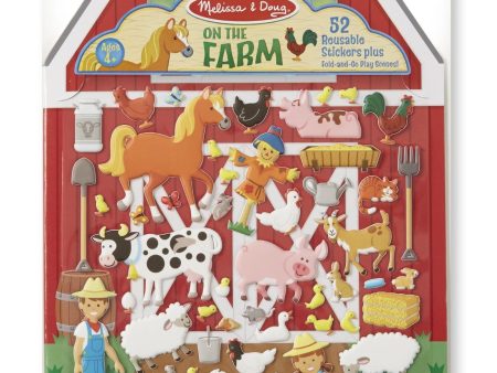 MELISSA & DOUG Puffy Sticker-farm: These reusable puffy stickers create down home farm fun! Pick your animal stickers and get the farmer going on his daily chores - 9408 Online