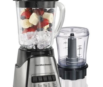 Hamilton Beach Blender and Food Chopper Ever wish your blender could do more than just blend. What if it could do two functions in less space Now it can.Hamilton Beach Food Chopper Blenders take your blending options a step further-502626 Online Hot Sale