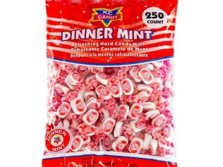 KC Dinner Mint 250 Units   1.08 kg Keep your breath fresh with this refreshing mint hard candy. Ideal to consume after lunch or dinner-233551 Cheap