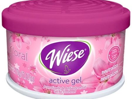 WIESE AIR FRESHENER CAR GEL FLORAL 70G - WAFCGF70 Online