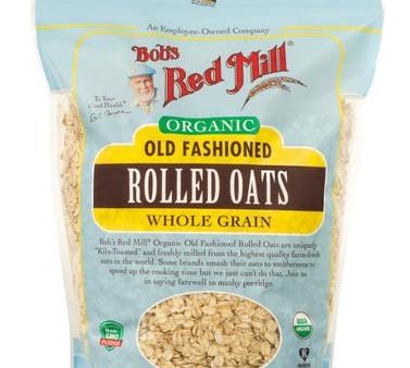 Bob s Red Mill Organic Rolled Oats 56 oz   1.59 kg are a delicious, wholesome cereal that will give you lasting energy throughout the morning-39997 For Sale