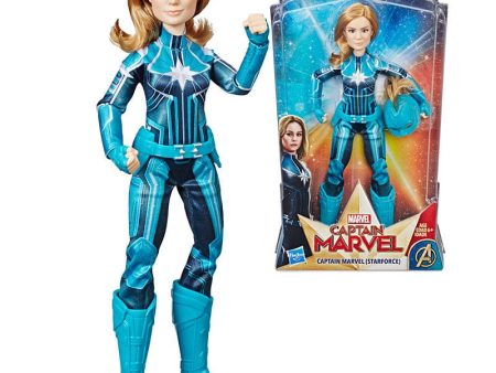 HASBRO Captain Marvel Starforce: Imagine the action, missions and adventures of Captain Marvel with dolls, role play items and more Inspired by the upcoming Captain Marvel movie - E4945 Cheap