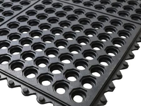 Unimat Anti Fatigue Mat 3 inch x 3 inch x 5 8 inch  This practical mat protects your floor from heavy traffic whether it is for a kitchen, a workplace, or even a children s space-215110 Online Hot Sale