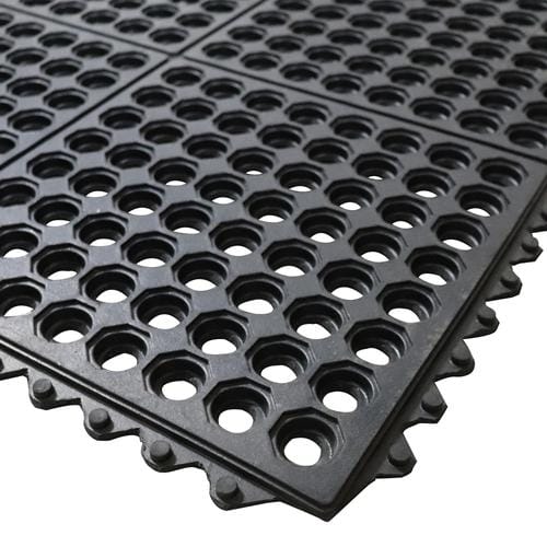 Unimat Anti Fatigue Mat 3 inch x 3 inch x 5 8 inch  This practical mat protects your floor from heavy traffic whether it is for a kitchen, a workplace, or even a children s space-215110 Online Hot Sale