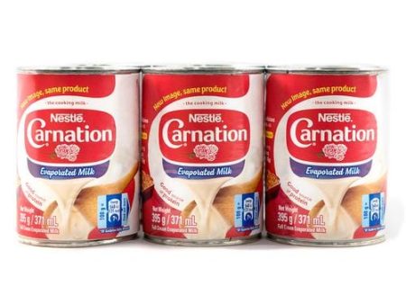 Carnation Evaporated Milk 6 Units   371 ml Evaporated milk in the perfect presentation for you to prepare the most delicious desserts-367759 on Sale