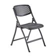 Genesis Folding Chair Black 48 cm x 56 cm x 82 cm   18 inch x 22 Inch x 32 Inch - 395738 Discount