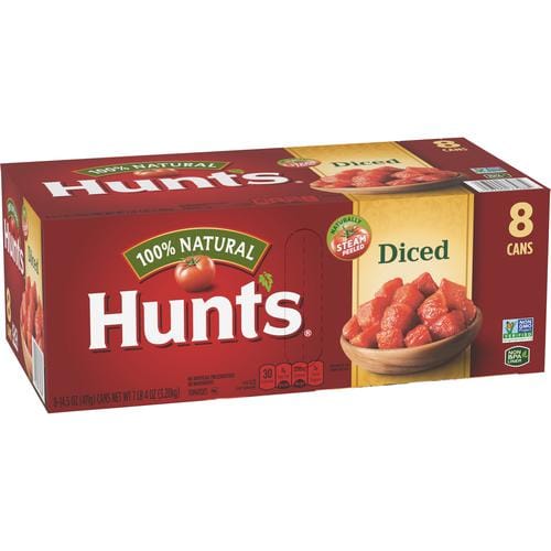 Hunt s Diced Tomatoes 8 Units   411 g   14.25 oz Enjoy the delicious taste of Hunt s chopped tomatoes. The flavor of Hunt s plant-ripened tomatoes enhances pizzas, casseroles, stews and chili con carne-176219 Cheap