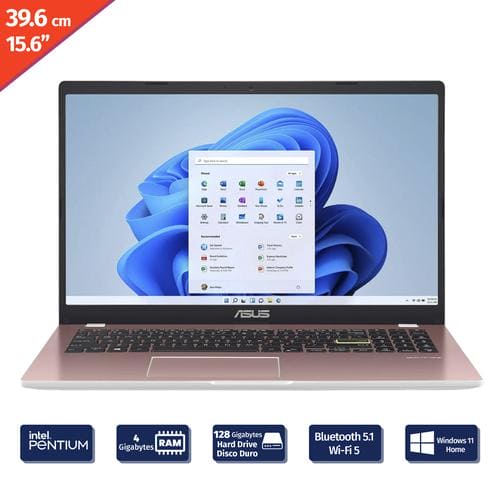 ASUS 39.6 cm   15.6 Inch Intel Pentium Silver 4 Gigabytes   128 Gigabytes Laptop L510KA-WH21-P Supply