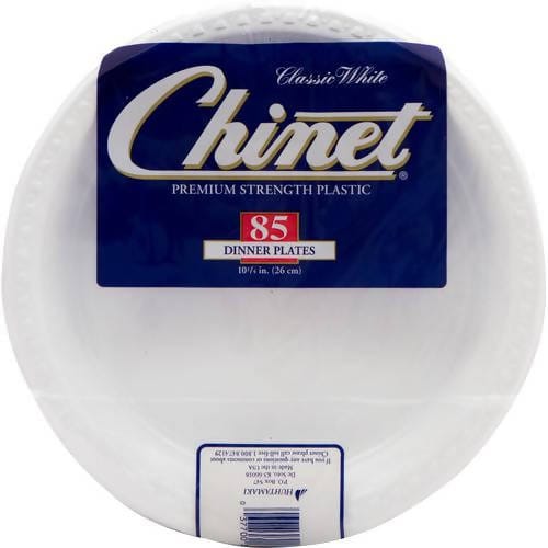 Chinet 10.25  Plastic Plate 85 ct -508080 Hot on Sale