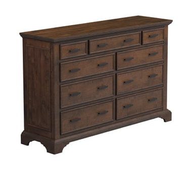 -Elk Grove 9-Drawer Dresser With Jewelry Tray Vintage Bourbon Collection: The Perfect Marriage Of Classic Colors And Rustic Charm, This Nine-Drawer Dresser Is Stunning. Traditional Design Elements, Such As Solid Wood Construction.   SKU: 203893 Hot on Sale