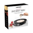 Chefman Electric Crepe Maker & Griddle, Precise Temperature Control Skillet for Perfect Brunch Blintzes, Pancakes, Eggs, Bacon, & Tortillas, 12  Nonstick Grill Pan - 404345 Online now