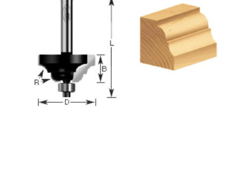 Carbide Tipped Bead & Cove 1 4 #360-16 on Sale