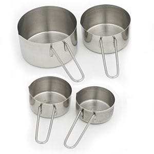 Royal Industries - Set of 4 Stainless Steel Measuring Cups measuring cups are a vital instrument in the kitchen. Royal Industries has an excellent set in its set of 4 stainless steel measuring cups-ROYMCS Sale