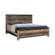 Sembene California King Panel Bed Antique Multi-Color Collection: It Is Exquisitely Crafted With Clean, Lines That Are Anything But Simple. This Remarkable Bed Is A Sure To Be The Centerpiece Of The Home.  SKU: 205091KW For Cheap