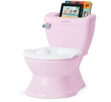 SUMMER  My Size Potty With Transition Ring & Storage Pink: Look and feel of an adult toilet to help ensure a comfortable and confident transition - S11890 Online