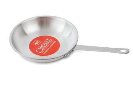 Royal Industries 8 inch Non-Stick Fry Pan  Ideal for making low acidic foods such as mushrooms, broccoli, and cauliflower, this item features gently sloped sides that are perfect for turning-ROY RFP EC 8 A Online Hot Sale