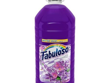 Fabuloso Disinfectant Lemon 210 oz Fabuloso Multi-purpose Cleaner leaves a fresh scent that lasts. The Lemon fragrance leaves an irresistible scent your family and guests will notice -323400 Online now