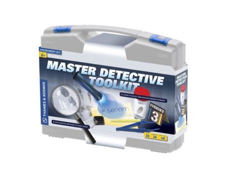 THAMES & KOSMOS Master Detective Toolkit: Learn to collect & analyze forensic evidence - 630912 on Sale