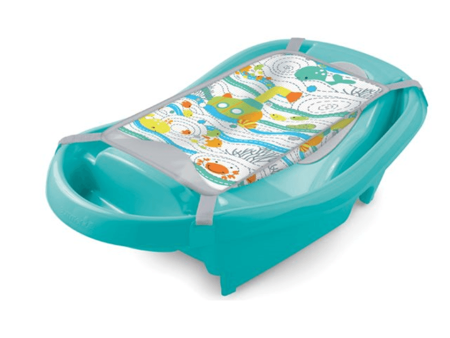 Summer My Fun Tub: This 3-stage tub is perfect for newborns, infants and toddlers, and comes with a battery operated submarine sprayer toy - S19790 Fashion