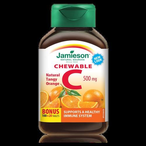 Jamieson Chewable Vitamin C 2 Units   120 tablets Jamieson Vitamin C Chewable tablets offer all the benefits of vitamin C in a great-tasting, chewable tablet-399035 Online Sale