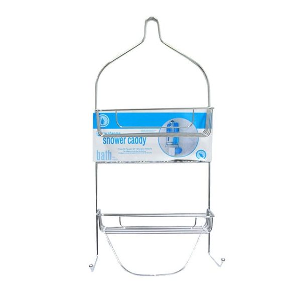 Shower Caddy: 3 Tier, 51 cm x 27 cm Chrome, Durable, Caddy - 20013741 Sale