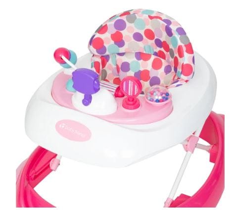 Baby Trend Orby Activity Walker Pink, Designed to make your little one entertained while learning how to walk - WK38D34A Sale