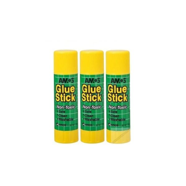 Amos Glue Stick 22GM - Ideal for School and Office project- 10793 Online now