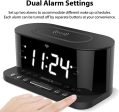 iLuv Morning Call 5 Qi-Certified Wireless Charging Bedside Digital Alarm Clock  Set up two alarms to accommodate different wake up schedules or share an alarm with your roommate-MORCAL5 Online now