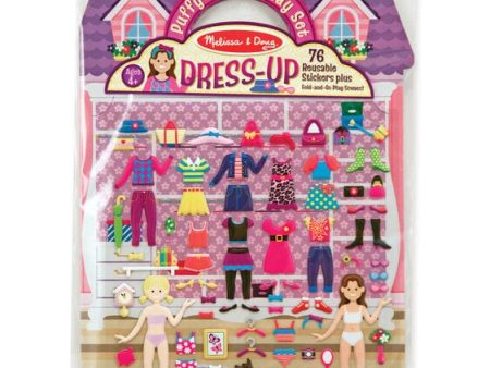 MELISSA & DOUG  Puffy Sticker Play Set Dress Up: It s a puffy sticker collection and dress-up sticker activity book in one - 2195 For Discount