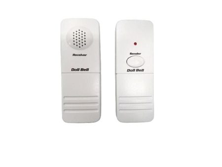 Wireless Remote Door Chime Missing important deliveries and visitors will be a thing of the past with the help of the easy to install wireless wall mount doorbell by Everyday Home-RC-100 Online Sale