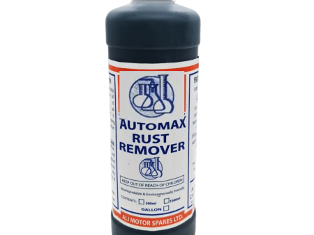 Automax Rust Remover Designed for use on all metal surfaces - 1000ml Online now